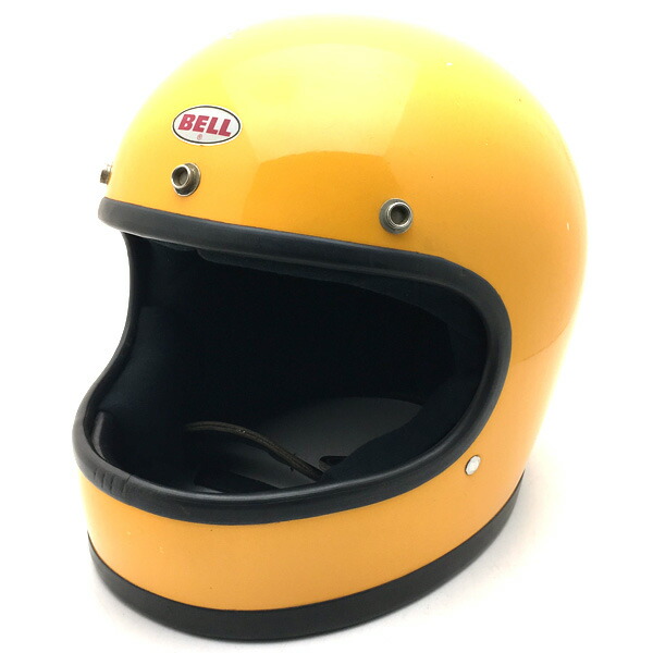 3個セット・送料無料 BELL（ヘルメット） 送料無料 BHVシールド付 BELL STAR II BLACK 60cm/ ビンテージヘルメットベルスター2黒ブラックオンロードフルフェイス族ヘル国産旧車暴走族