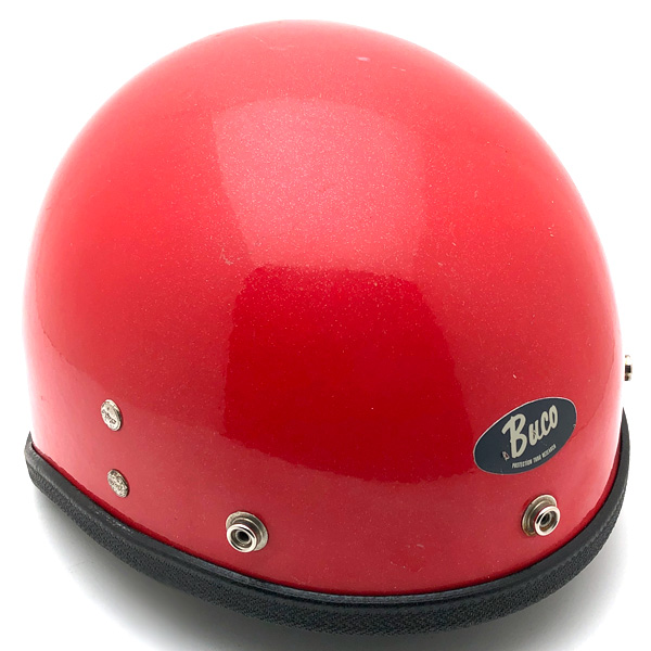 最前線の BUCO GUARDIAN RED ハーフヘルメット半キャップ半帽半ヘル
