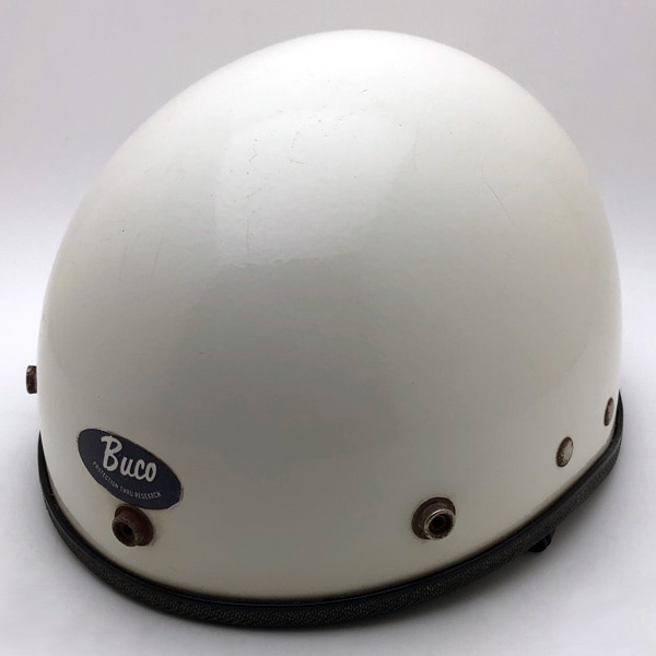 BUCO BANTAM WHITE 【外国で直輸入中古品】二分の一安全帽 半旗がしら 半帽 半地獄 ブコ バンタム 白いこと 白いこと 無償性大きさ