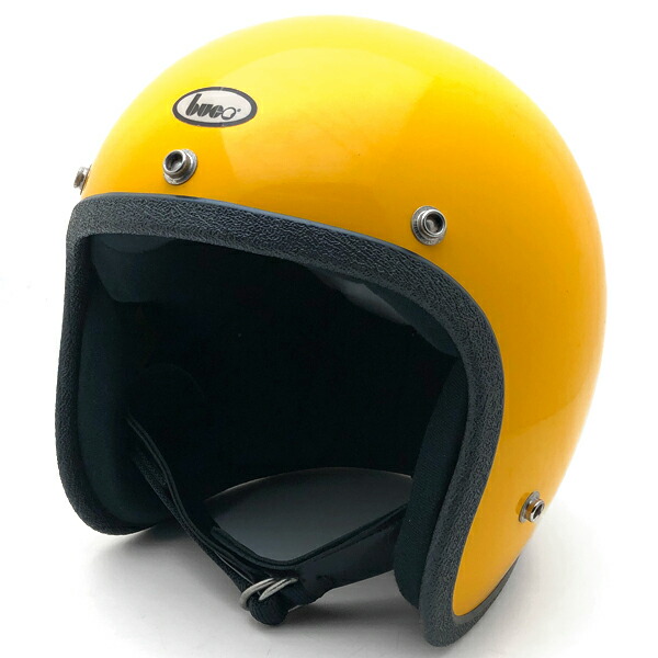 Dead Stock 新品 箱付 BUCO BRIGHT YELLOW 52cm 【海外直輸入新古品】デッドストック 未使用品 nos スモールジェットヘルメット オープンフェイス アメリカン ブコ イエロー 黄色 やまぶき XXSサイズ