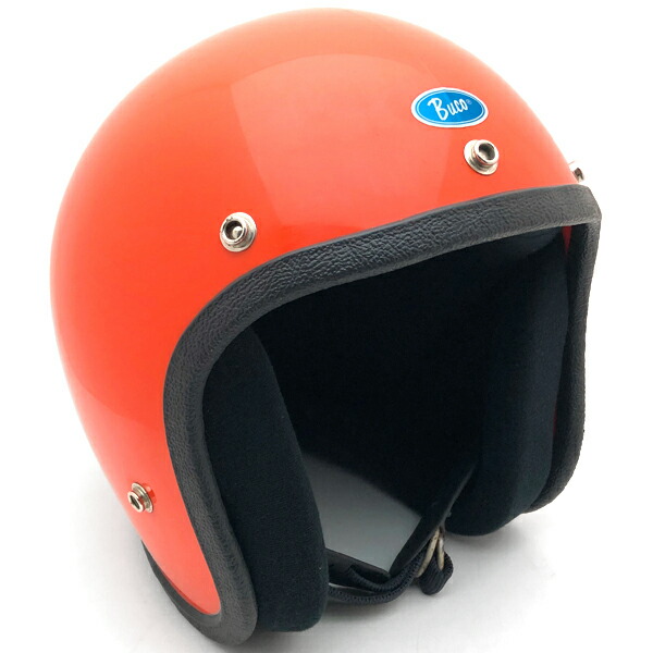 Dead Stock 新品 箱付 BUCO ENDURO ORANGE 62cm 【海外直輸入新古品】デッドストック 未使用品 nos スモールジェットヘルメット オープンフェイス アメリカン ブコ エンデューロ オレンジ 橙色 XLサイズ