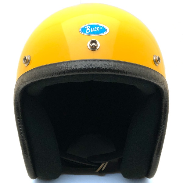 Dead Stock 新品 BUCO ENDURO BRIGHT YELLOW 56cm 【海外直輸入新古品】デッドストック 未使用品 nos スモールジェットヘルメット オープンフェイス アメリカン ブコ エンデューロ イエロー 黄色 やまぶき Sサイズ