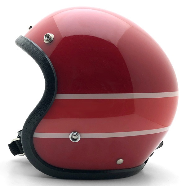 Dead Stock 新品 BUCO ACTION RED 59糎 【外国で直輸入新古品】デッド棚卸し資産 未当てはめる品 nos スモールジェットヘルメット 公々然たる人間の顔 アメリカン ブコ 行動 赤いこと 赤いこと M～L大いさ