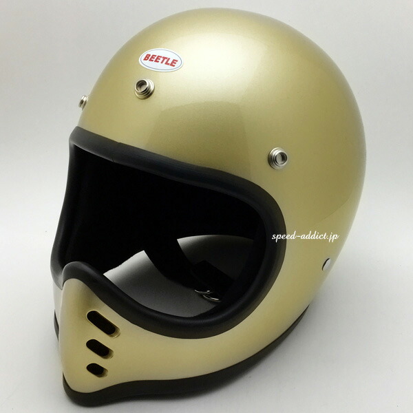 mini MOTOTYPE GOLD （検索用 オーシャンビートル　MTX BEETLE MTX / シャンパンゴールド ※バイザーは別売りです。++