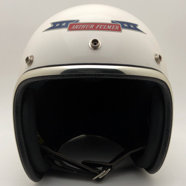 商店 ARTHUR FULMER AF40 76's WHITE 60cm スモールジェットヘルメット