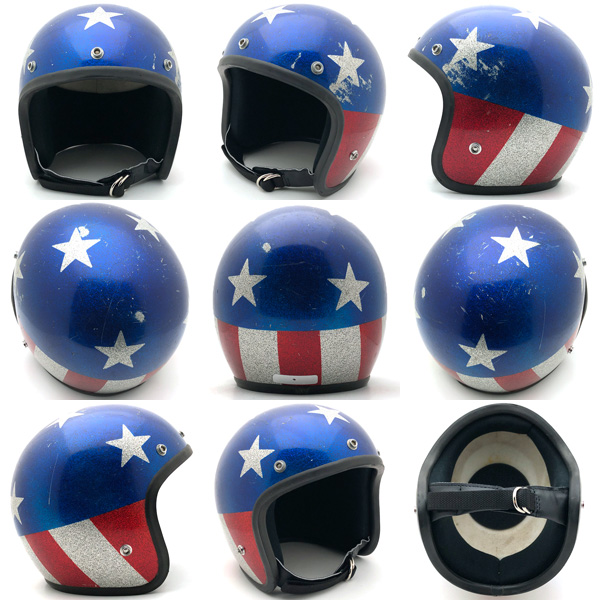 ☆超目玉】 CAPTAIN AMERICA 60cm スモールジェットヘルメットオープン