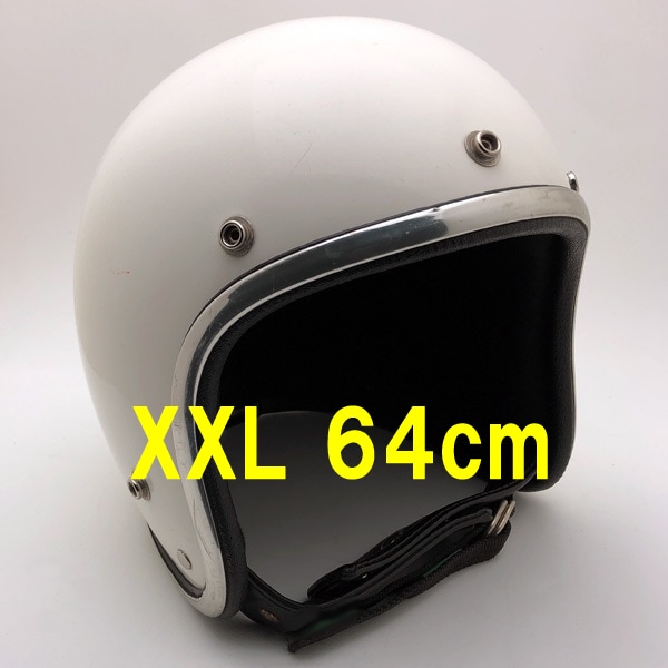 ARTHUR FULMER AF20 WHITE 64糎 【外国で直輸入中古品】スモールジェットヘルメット 公々然たる人間の顔 アメリカン アーサーフルマー 白いこと 白いこと XXL大いさ