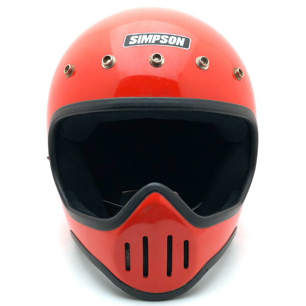 SIMPSON M50 ORANGE 60珊 【外国で直輸入中古品】フルフェイスヘルメット オフロード モトクロス vmx ダートトラッカー トレール スクランブラー エンデューロ シンプソン model50 ひな形50 オレンジ色 オレンジ色 L大きさ