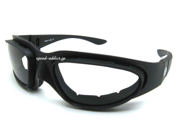 【1位獲得】baruffaldi WIND TINI GOGGLE(バルファルディウインドタイニーゴーグル)BLACK × CLEAR/SMOKE 黒ブラッククリアレンズスモークレンズbiker shadeバイカーシェードsunglassサングラスメガネめがねuvカット紫外線カット|SPEED ADDICT 店