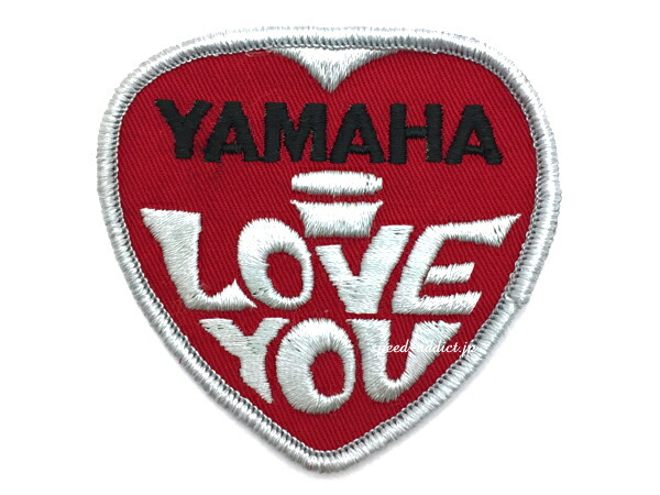 ダブルスタンダード❣️人気のワッペン❣️希少❣️年末SALE❣️ 12/31～1/3休業】70's VINTAGE KAWASAKI I LOVE YOU WAPPEN（70s