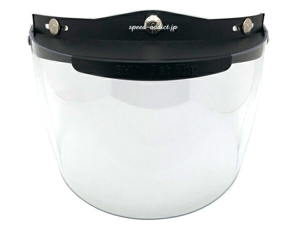 BOB HEATH VISORS FLIP UP SHIELD(ボブヒースバイザーフリップアップシールド)CLEAR クリアー透明開閉式可動式跳ね上げ式はね上げ式ラチェット式スクリーン保護ガードuvカット汎用3スナップユニバーサル|SPEED ADDICT 店