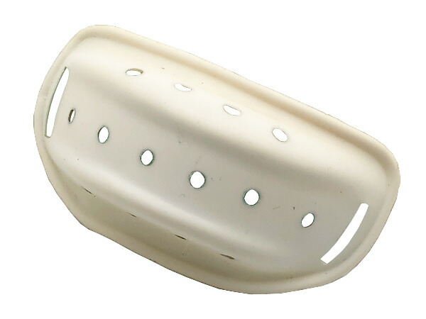 VINTAGE BUCO 純正チンカップ（ビンテージブコ純正チンカップ）WHITE 【海外直輸入中古品】白ブコチンガードtravelerguardianbantamprotectordefenderspartanトラベラーガーディアンバンタムプロテクターディフェンダースパルタン半ヘル 6,776円