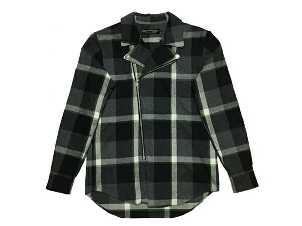 楽天市場 Riders Flannel Shirt ライダースフランネルシャツ Gray Check グレーチェック柄ダブルライダースジャケットw Riders Jacketsjkt本革ジャン皮ジャンschottショットvansonバンソンlewis Leathersルイスレザーaero Leatherエアロレザー Speed Addict