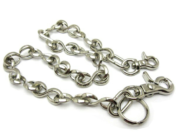 楽天市場】真鍮無垢（鋳物）DOUBLE CLIP WALLET CHAIN アズキ 真鍮