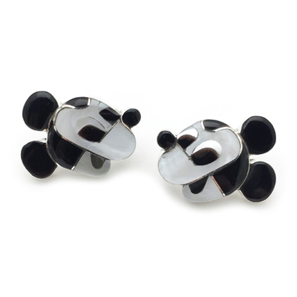 美しい Paula Leekity Pierce Mickey Mouse ポーラ リーキティ ピアス ミッキーマウス Indian Jewelryスタッドピアスイヤリングフェイス顔ウォルトディズニーwaltdisneyclassicミッキーグッズ90周年白黒モノクロームレトロ銀インレイ技法zuni 即納特典付き Www