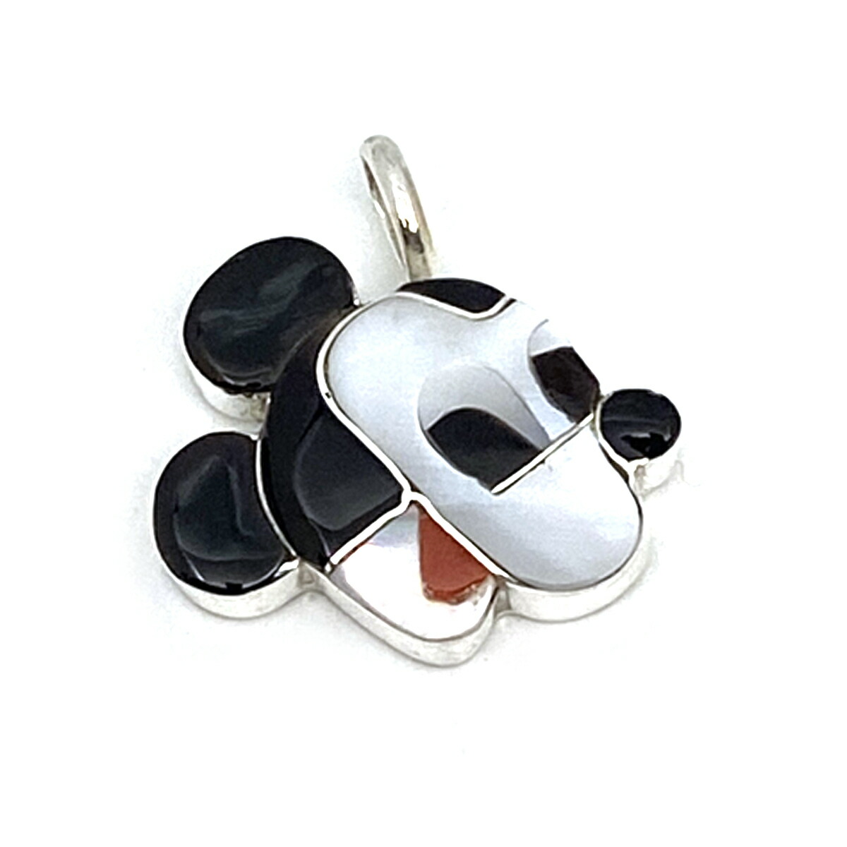 Paula Leekity Pendant top Mickey Mouse(ポーラ リーキティ ペンダントトップ ミッキーマウス) indian jewelryインディアンジュエリーネックレスチャームディズニークラシックwaltdisneyウォルトディズニーzuni族ズニ族キャラクター