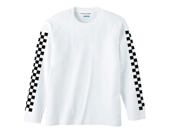 楽天市場】袖CHECKER & STRIPE L/S T-shirt（袖チェッカーand