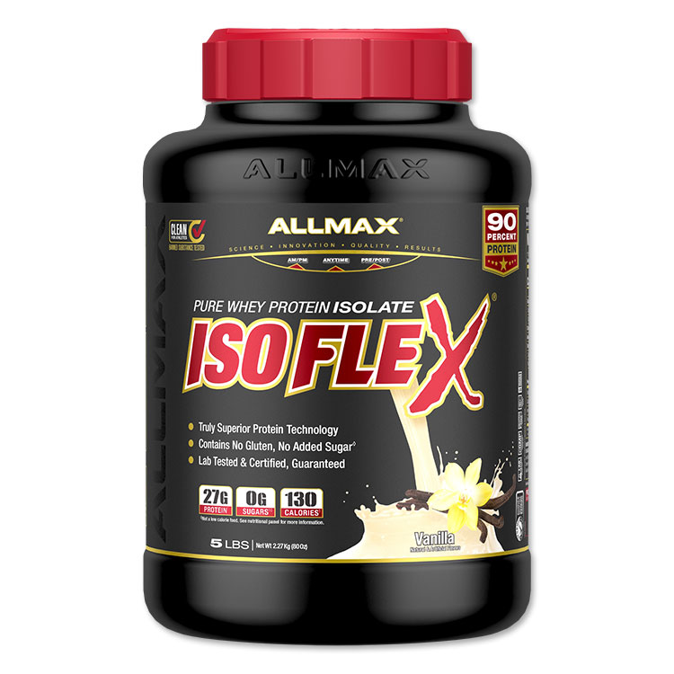 楽天市場】オールマックス アイソフレックス アイソレートプロテイン チョコレート 75回分 2.27kg (5lb) ALLMAX ISOFLEX  ISOLATE Chocolate : アメリカサプリ専門スピードボディ