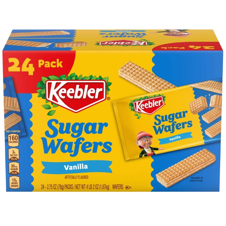 【アメリカコストコ品】キーブラー シュガーウエハース バニラ味 78g×24袋 Keebler Sugar Wafers, Vanilla, 2.75 oz, 24-count 【お取り寄せ商品】【合わせて買いたい】 4,565円