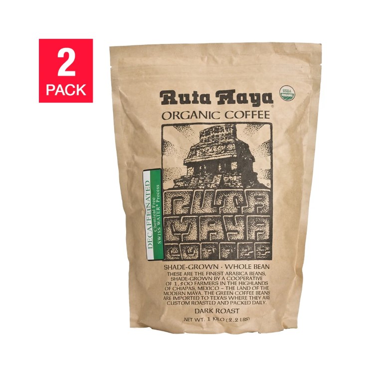 【アメリカコストコ品】ルタ マヤ カフェイン抜きコーヒー 2.2 ポンド、2 パック Ruta Maya Decaffeinated Coffee 2.2 lb, 2-pack【お取り寄せ商品】【合わせて買いたい】|アメリカサプリ専門スピードボディ