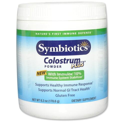 シンバイオティクス コロストラム プラス パウダー 178.6g Symbiotics Colostrum Plus Powder 6.3oz【お取り寄せ商品】【合わせて買いたい】|アメリカサプリ専門スピードボディ