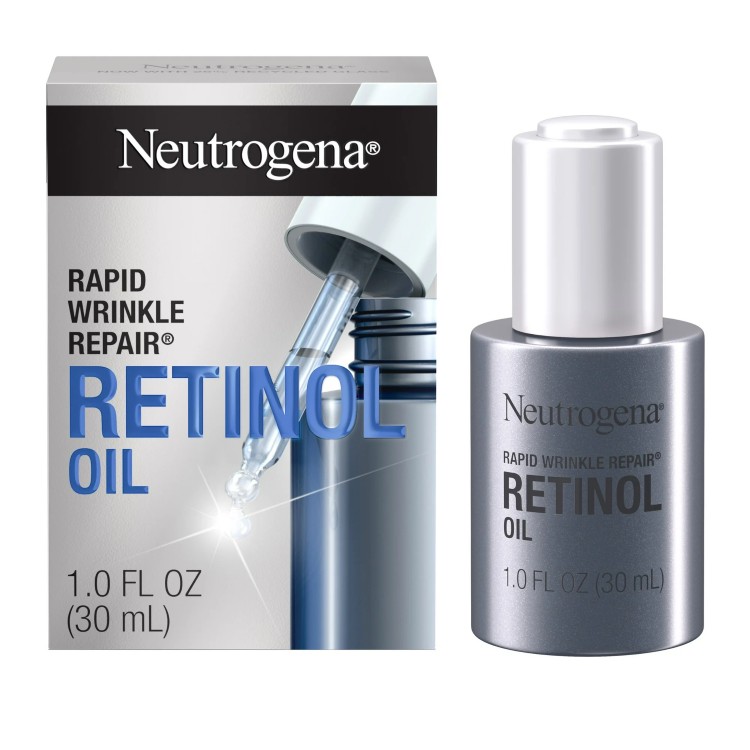 ニュートロジーナ ラピッドリンクルリペア レチノールオイル フェイシャルセラム 30mL Neutrogena Rapid Wrinkle Repair Retinol Oil Facial Serum, 1.0 fl. oz 【お取り寄せ商品】