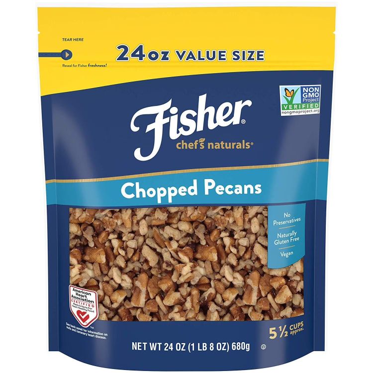 フィッシャーシェフズナチュラルズ チョップドピーカンナッツ 680g Fisher Chef's Naturals Chopped Pecans, 24 oz 【お取り寄せ商品】