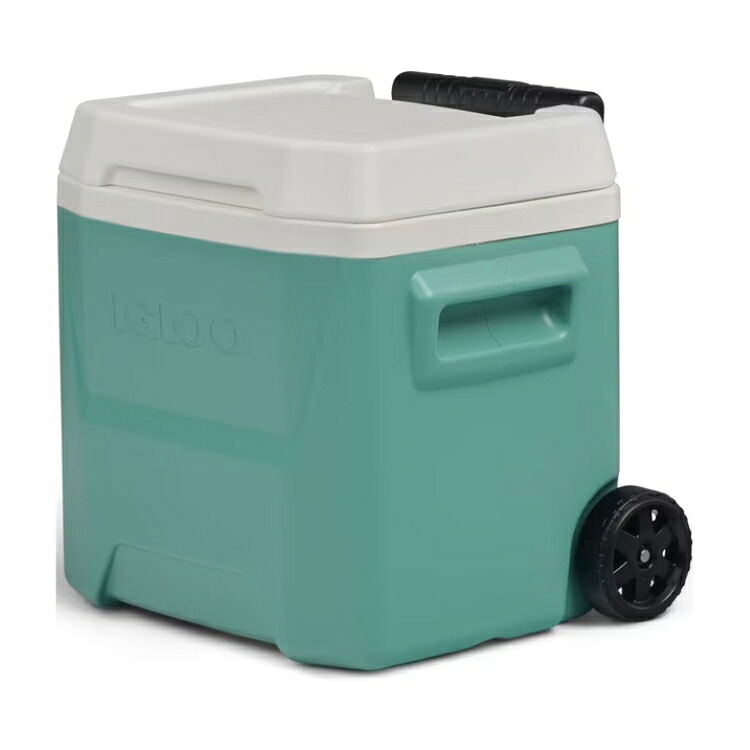 イグルー ラグナ ハードサイド クーラーボックス ホイール付き 約15L ティールブルー Igloo 16 QT Laguna Hard Side Ice Chest Cooler with Wheels, Teal Blue 【お取り寄せ商品】｜アメリカサプリ専門スピードボディ