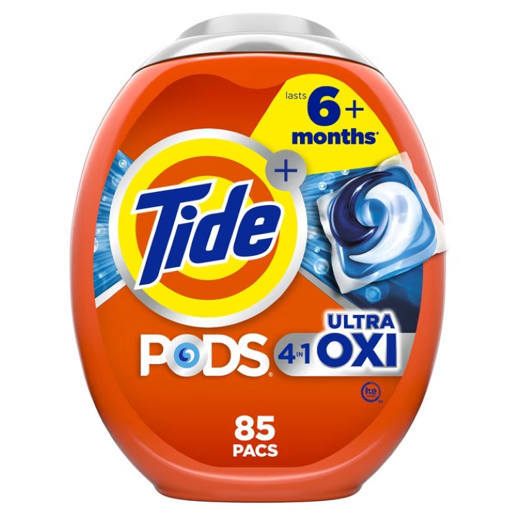 タイドポッズ ウルトラオキシ 液体洗濯洗剤パック 85個 Tide PODS Ultra OXI Liquid Laundry Detergent Pacs, 85 Ct 【お取り寄せ商品】|アメリカサプリ専門スピードボディ