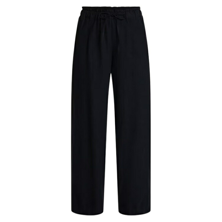 【ウォルマートブランド】タイムアンドトゥルー ワイドレッグ リネンブレンドパンツ ブラックスート 4X Time and Tru Women's Wide Leg Linen Blend Pants, Black Soot 4X 【お取り寄せ商品】｜アメリカサプリ専門スピードボディ