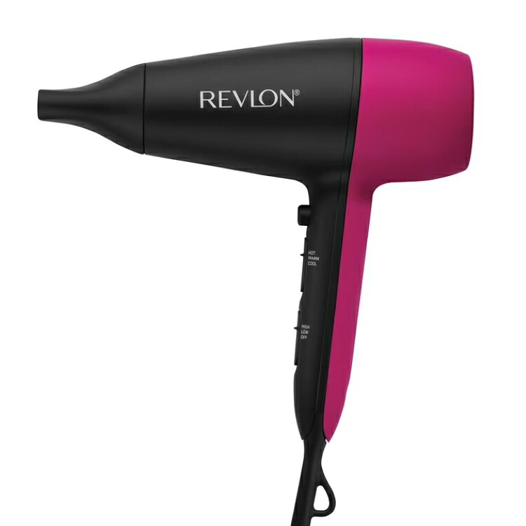 レブロン パーフェクトマッチ エッセンシャル ヘアドライヤー 1875W ピンク Revlon Perfect Match 1875W Essential Hair Dryer, Pink 【お取り寄せ商品】｜アメリカサプリ専門スピードボディ