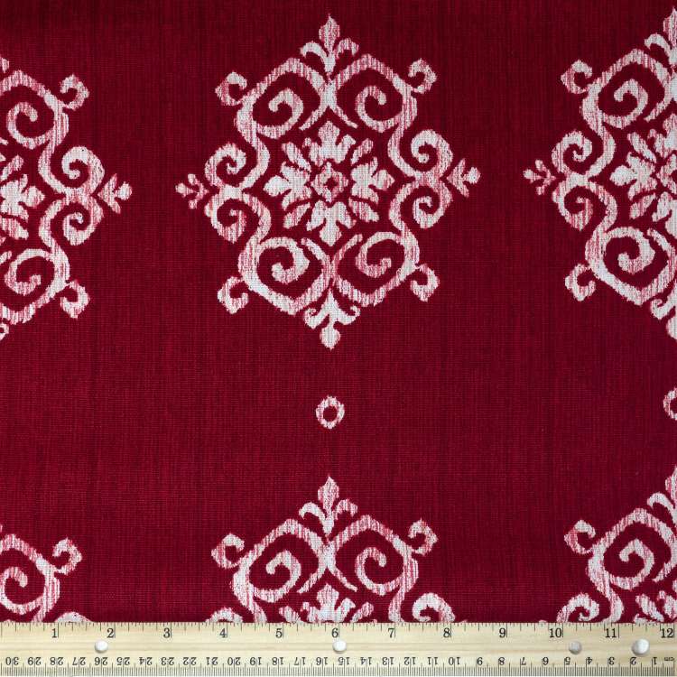 ウェーバリー インスピレーションズ 100%コットン イカット柄生地 レッド 45インチ幅 8ヤードボルト Waverly Inspirations 45inch 100% Cotton Ikat Sewing & Crafting Fabrics, 8 yd By 【お取り寄せ商品】｜アメリカサプリ専門スピードボディ 8,168円