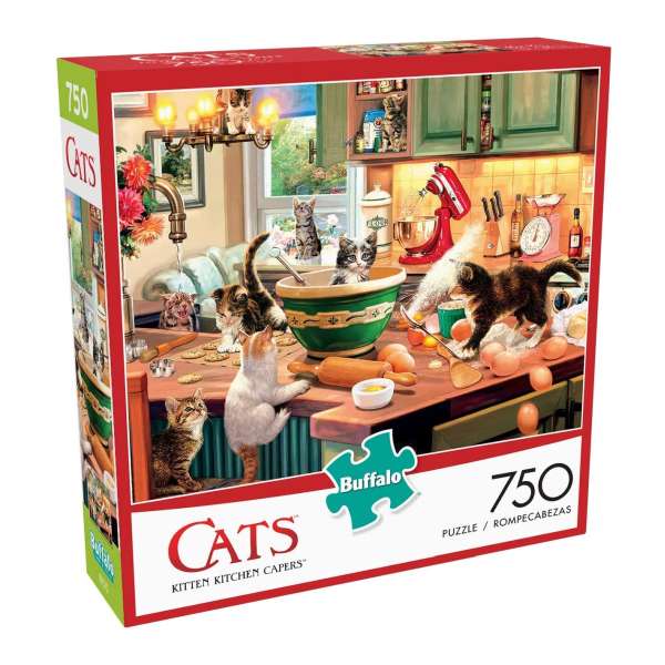 【楽天市場】Buffalo Games (バファローゲームズ) キッテンキッチンケイパーズ 750ピース ジグソーパズルBuffalo