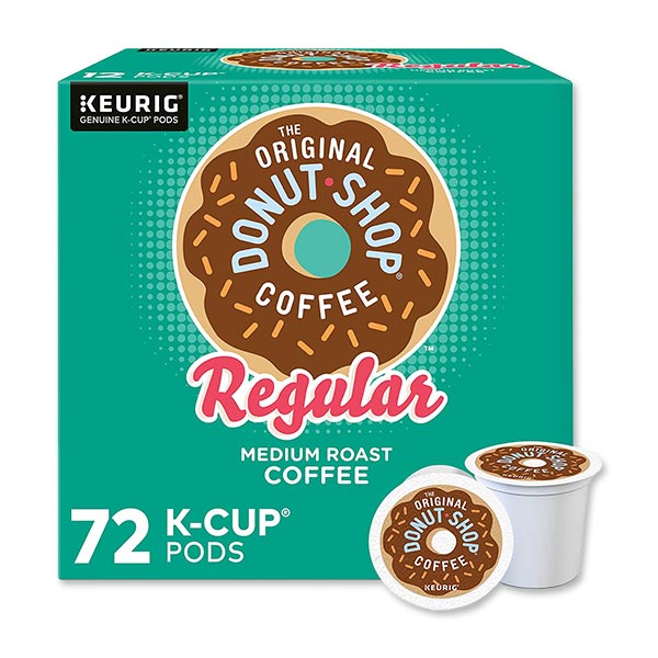キューリグ Kカップ ポッド オリジナルドーナツショップ ミディアムローストコーヒー 72個 KEURIG K-Cup PODS ORIGINAL DONUT SHOP [海外直送] 米国【お取り寄せ商品】【合わせて買いたい】