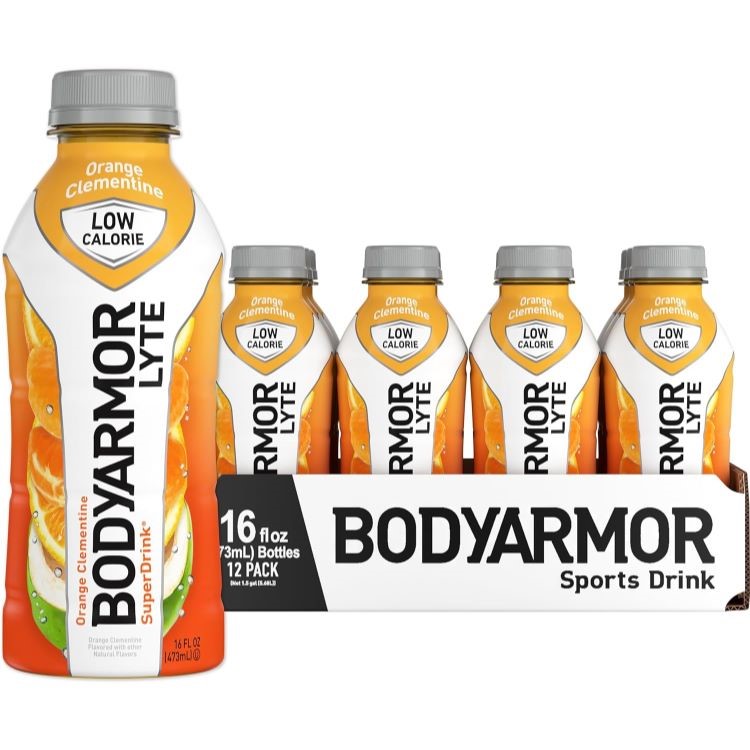 ボディアーマー スポーツドリンク 低カロリー オレンジシトラス 約453g 12本セット BODYARMOR LYTE Sports Drink Low-Calorie Orange Citruso 16 Fl Oz (Pack of 12)【お取り寄せ商品】【合わせて買いたい】