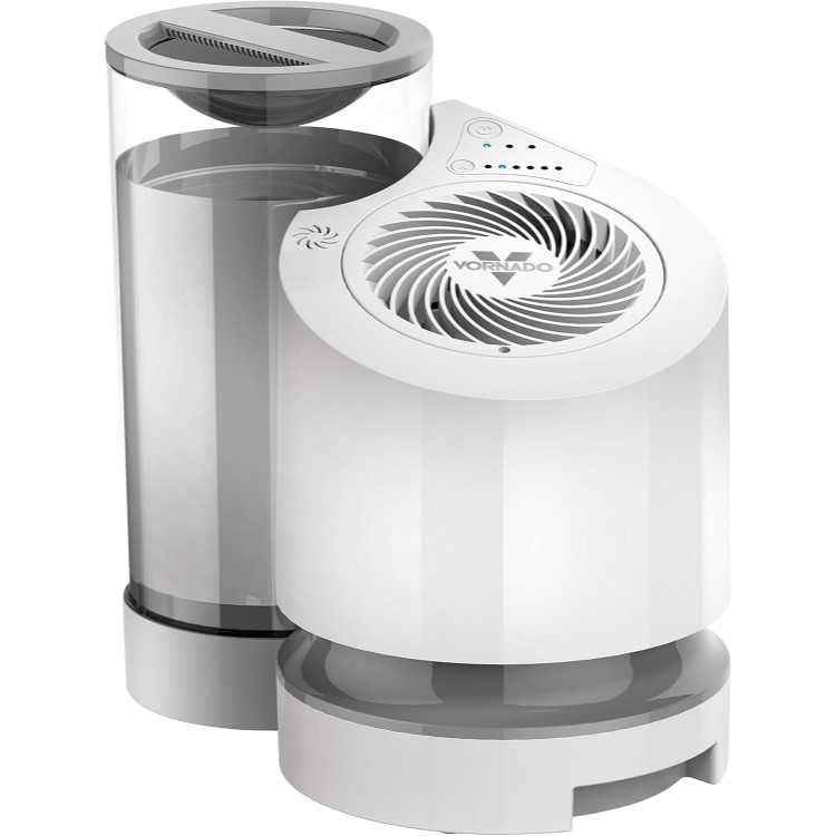 ヴォルナド EV100 蒸発式全室加湿器 シンプルタンク付き 1ガロン容量 ホワイトVornado EV100 Evaporative Whole Room Humidifier with SimpleTank, 1 Gallon Capacity, White【お取り寄せ商品】【合わせて買いたい】｜アメリカサプリ専門スピードボディ