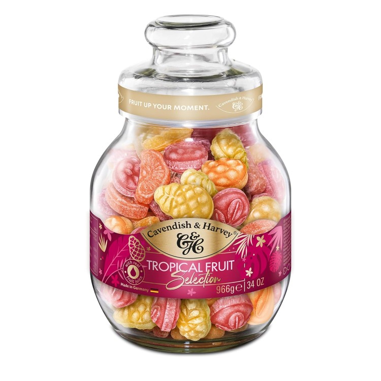 カベンディッシュ＆ハーベイ トロピカルセレクション 966g Cavendish & Harvey Tropical Selection 34oz 【お取り寄せ商品】
