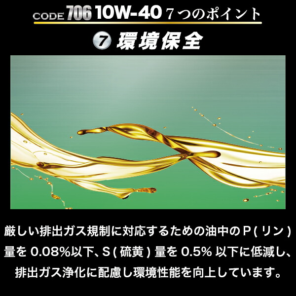 素敵でユニークな エンジンオイル 10w40 16L 100%化学合成油 スピードマスター CODE706 10W-40 SP CF  日常の街乗りからスポーツ走行まで グループ SPL.FM剤配合 車 高性能オイル 車用エンジンオイル 車用オイル 日本製 耐熱 耐久性 車用品  カー用品 fucoa.cl