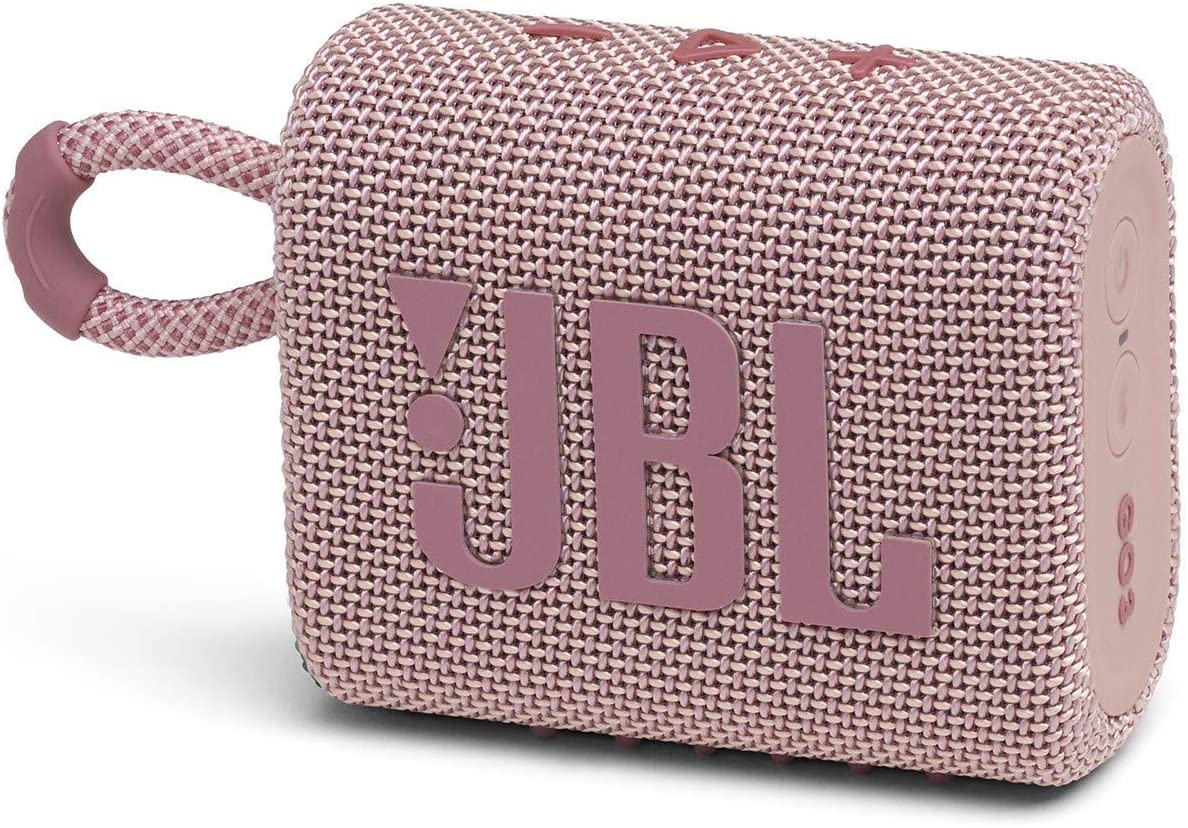 【新品】1週以内送りとどける JBL GO3 Bluetooth金棒引き USB C申し受ける/IP67防塵雨合羽/パッシブラジエーター積み上げる/携帯型/2020年模範例 サクラ色 JBLGO3PINK