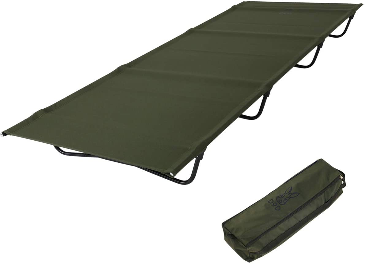 【新品】1週間以内発送 DOD(ディーオーディー) バッグインベッド バッグに入る軽量ベッド カーキ CB1-510-KH