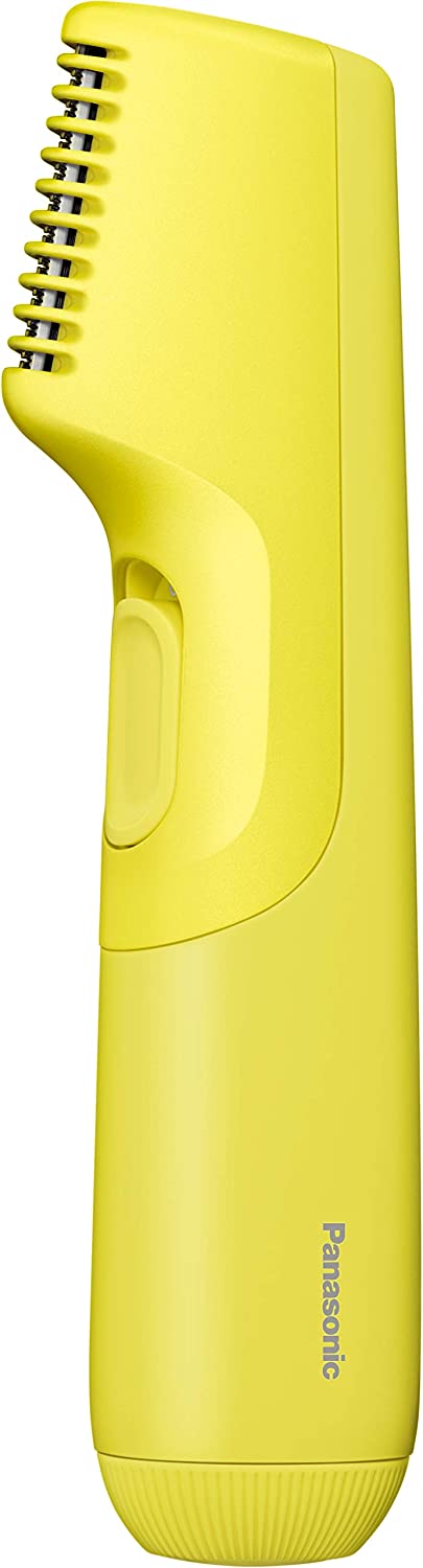 【新品】1週間以内発送 パナソニック ファーストボディトリマー お風呂使用可 電池式 男性用 イエロー ER-GK20-Y