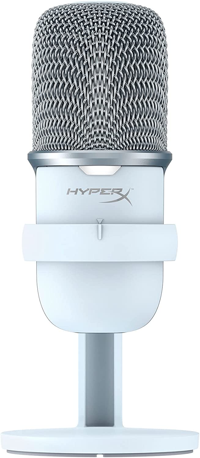 HYPERX SOLOCAST white マイクスタンド付き Amazon.co.jp: ハイパーエックス SoloCast USBスタンドアロン
