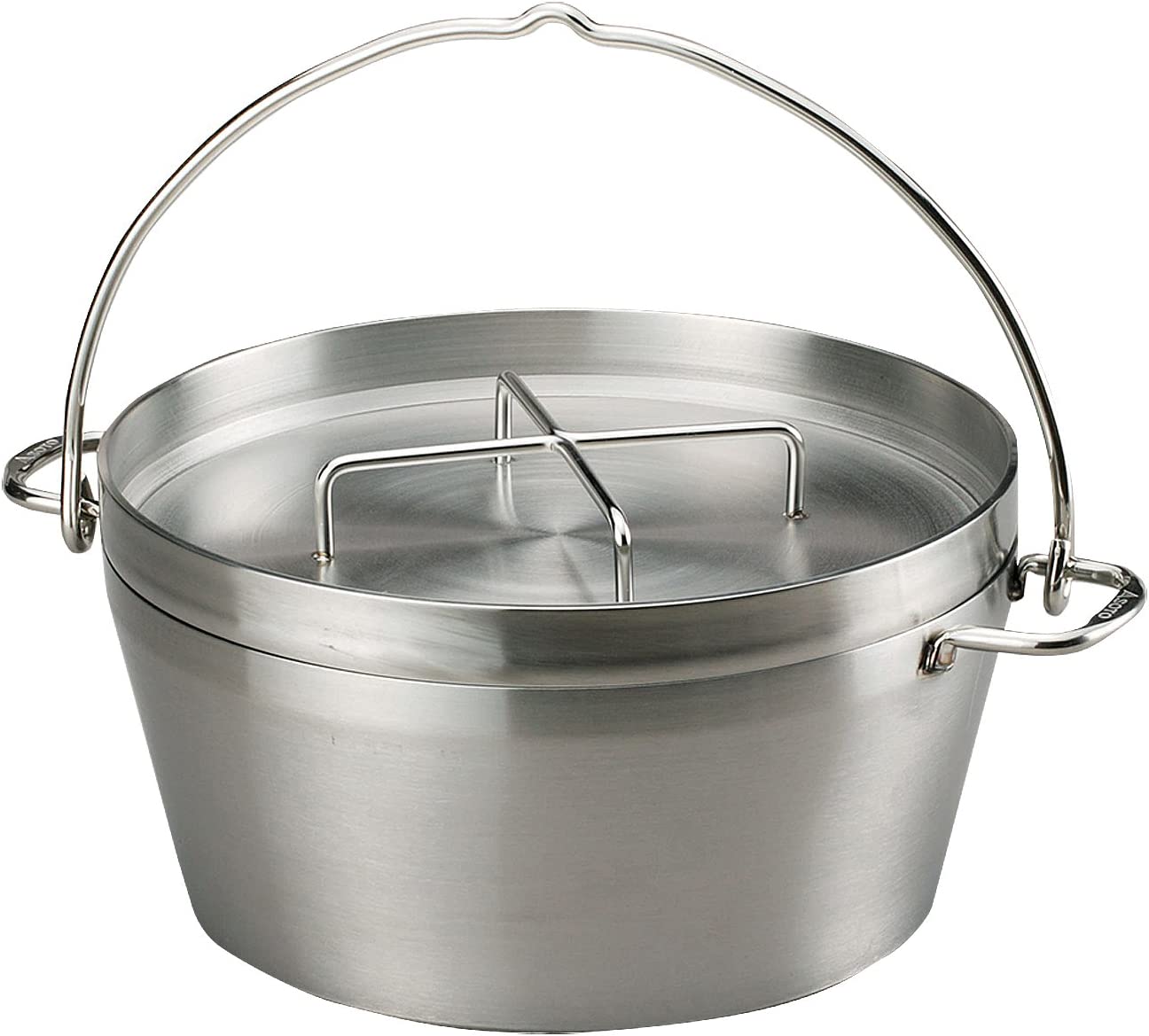 【新品】1週間以内発送 ソト(SOTO) 燕三条産 ダッチオーブン ステンレス 深型 アウトドア キャンプ ガス火 IH ステンレスダッチオーブン 12インチ ST-912｜SPW店