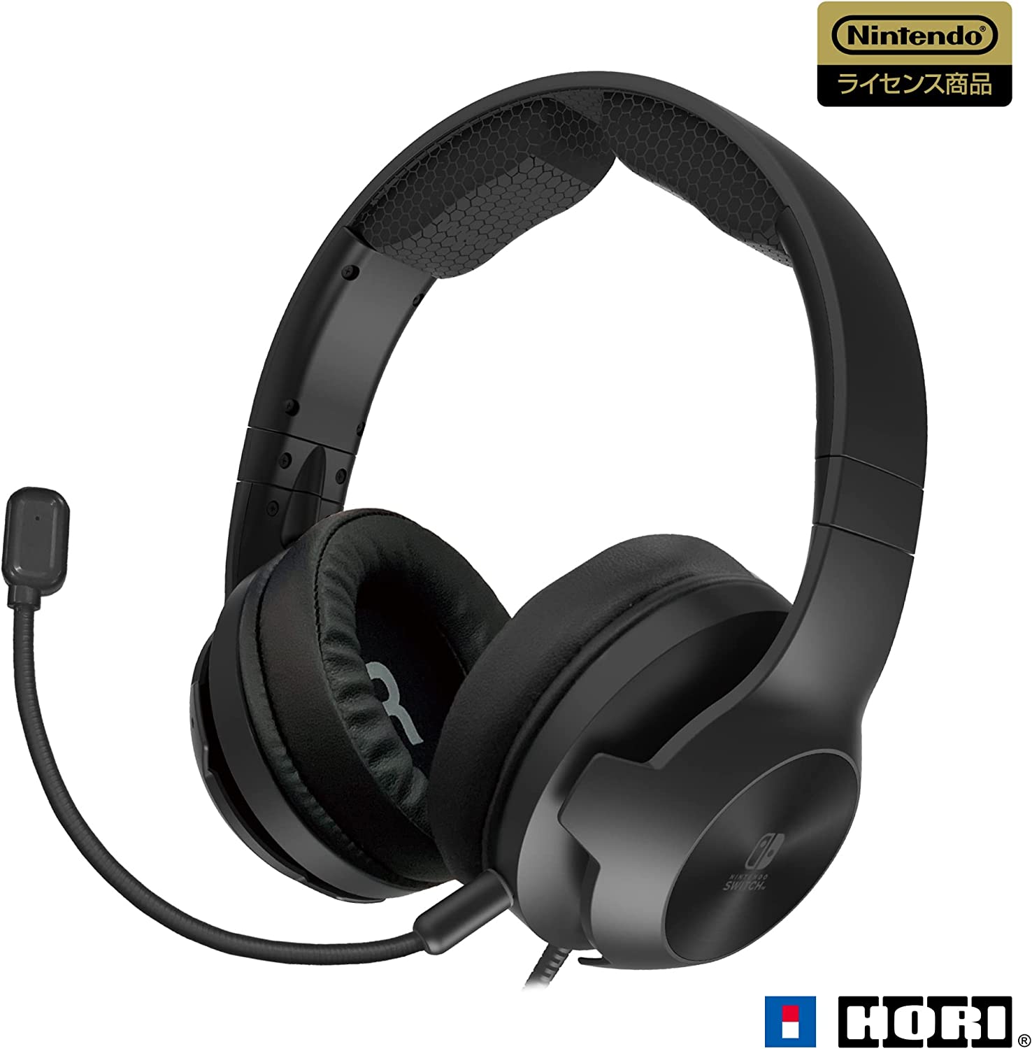【新品】1週間以内発送 【任天堂ライセンス商品】ミキサー付き ホリゲーミングヘッドセット ハイグレード for Nintendo Switch ブラック【Nintendo Switch Online ボイスチャット対応】