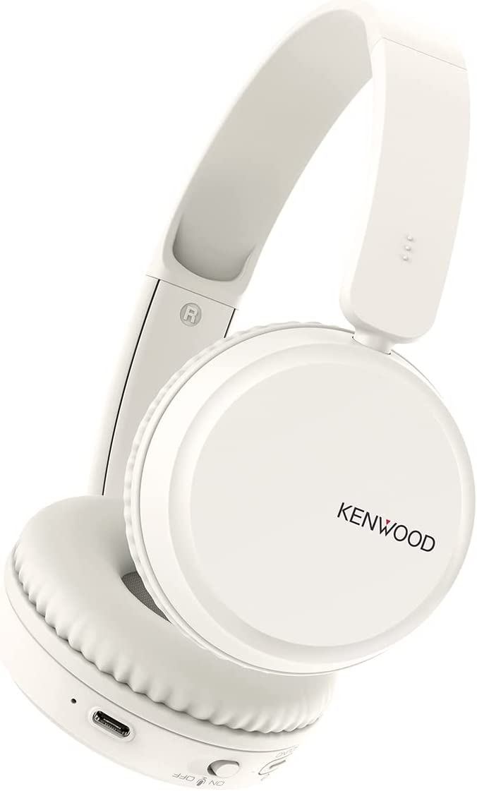【新品】1週間以内発送 JVCケンウッド KENWOOD KH-KZ30 ワイヤレスヘッドホン マイク付き Bluetooth 連続35時間再生 KH-KZ30-W ホワイト