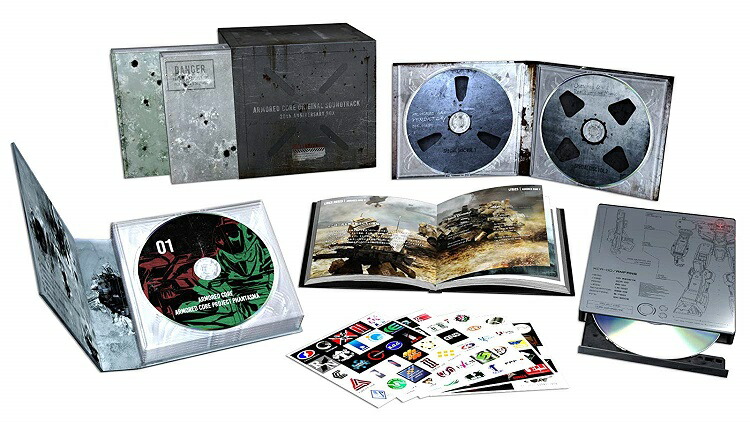 楽天市場 新品 即納 数量限定 Armored Core Original Soundtrack th Anniversary Box Limited Edition Soundtrack Cd Limited Edition サントラ アーマードコア Spw楽天市場店