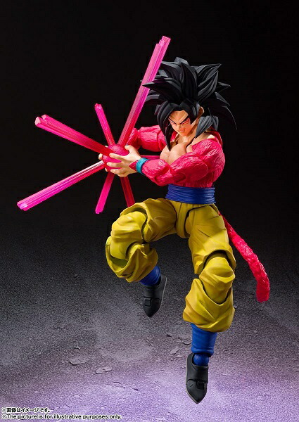 楽天市場 新品 21年10月末頃入荷次第発送 S H フィギュアーツ ドラゴンボールz スーパーサイヤ人4 孫悟空 約150mm Pvc Abs製 塗装済み可動フィギュア Spw楽天市場店