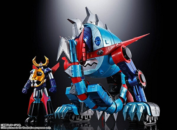【新品】１週間以内発送 超合金魂 GX-100 ガイキング＆大空魔竜 ABS&ダイキャスト&PVC製 塗装済み可動フィギュア
