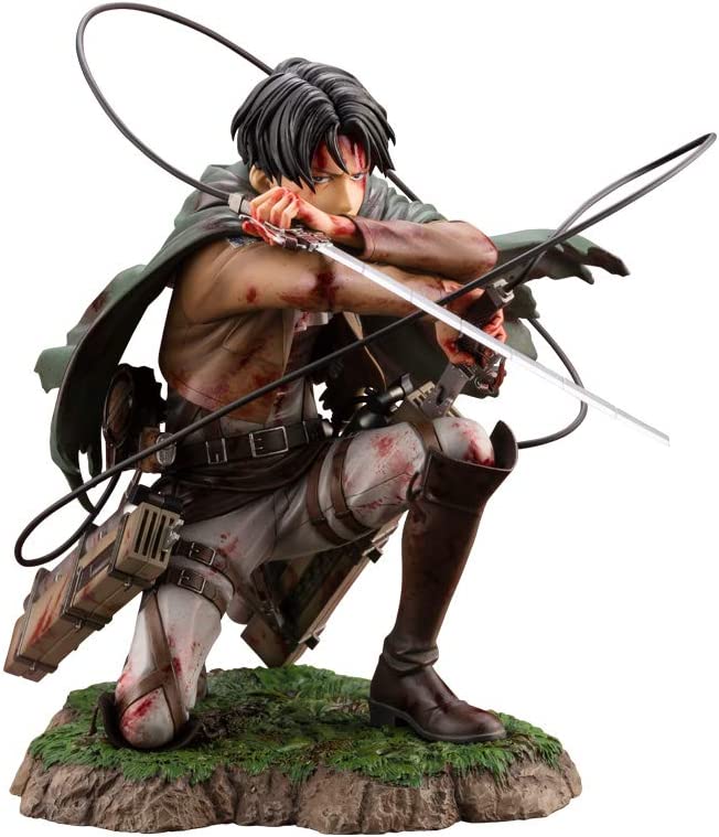 【美品】進撃の巨人 リヴァイ フィギュア Amazon.co.jp: 進撃の巨人 リヴァイ 1/7スケール 塗装済み完成品