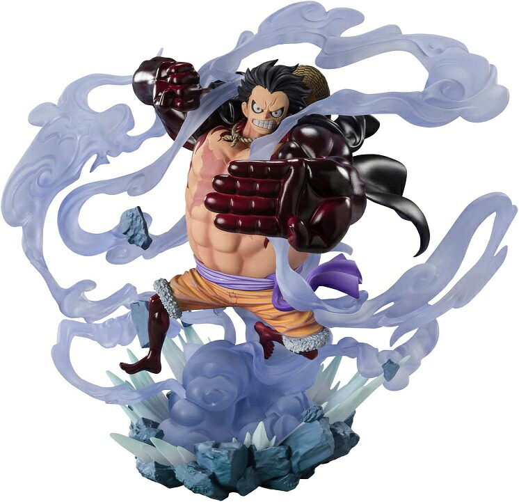 新品】1週間以内発送 フィギュアーツZERO ONE PIECE ［超激戦］モンキー・D・ルフィ -ギア4 三船長 鬼ヶ島怪物決戦- 約210mm  PVC・ABS製 塗装済み完成品フィギュア BANDAI SPIRITS バンダイ スピリッツ 尾田栄一郎 ジャンプ 漫画 ワンピース